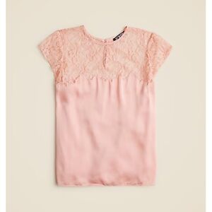 Elegant Pink Lace Blouse